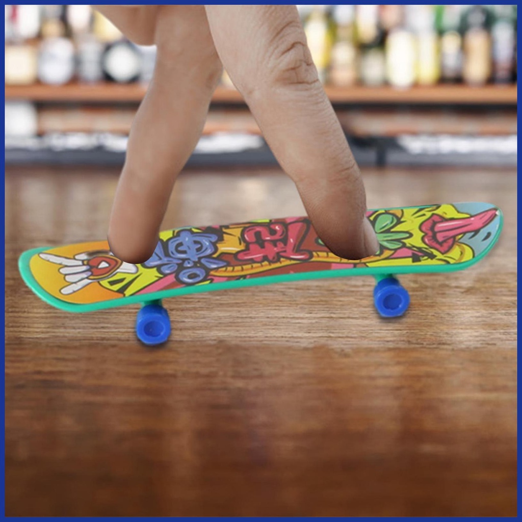 Mini finger skateboarding đạo cụ đào tạo ván trượt tối ưu cho trẻ em và người lớn đồ chơi giáo dục sáng tạo và vui nhộn aiavn