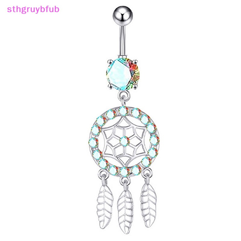 Sthb phong cách hỗn hợp nguy hiểm rốn nút thắt lưng cú voi bướm bụng zircon vòng rốn bằng thép không gỉ trang sức cơ thể vn