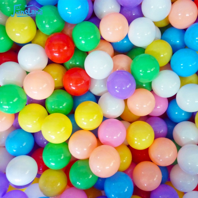 Funslane baby colorful ball pit balls 5.5cm / 7cm ocean ball đồ chơi trong nhà cho bounce house playhouse lều hồ bơi cho bé