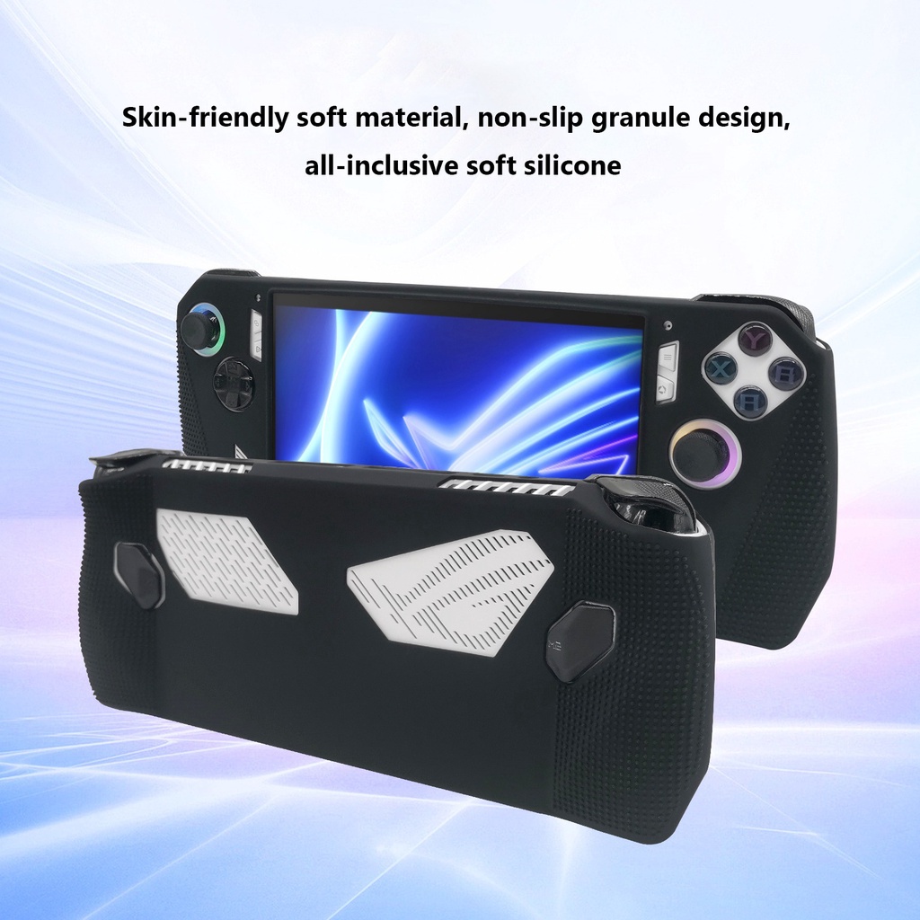 Đối với asus rog ally game console case soft silicone protection cover anti-scratch protector shell sleeve game phụ kiện