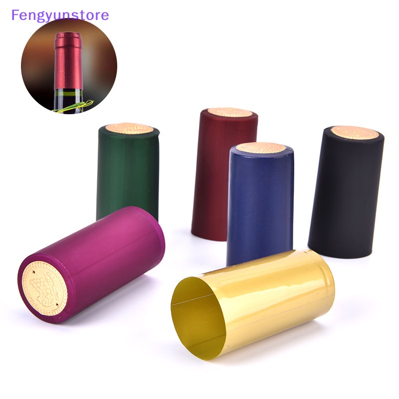 Feng 100 cái màng co nhiệt nắp niêm phong chai rượu phim rượu nắp co nhiệt vn