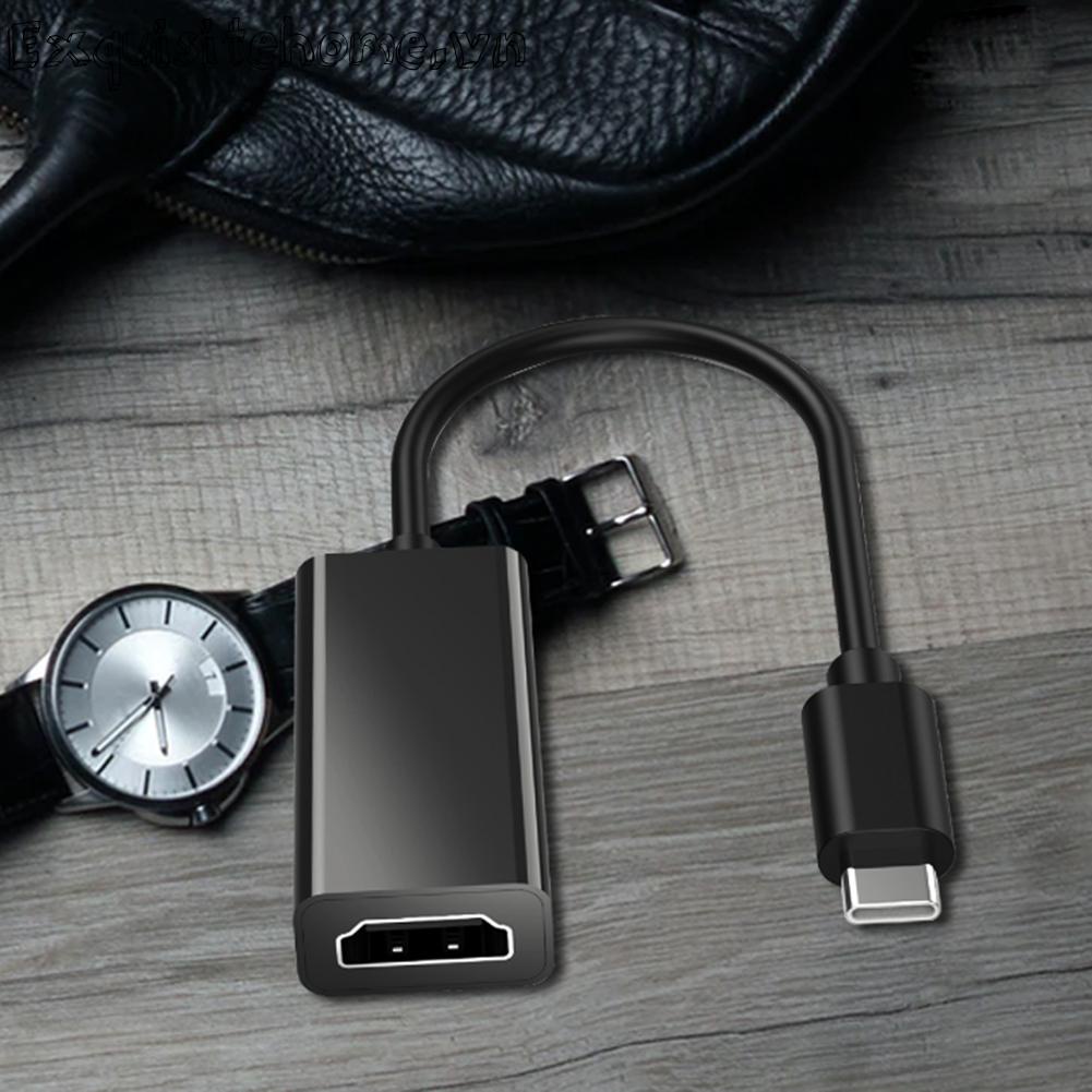 Cáp chuyển đổi tương thích 4k usb3.1 usb type c sang hdmi cho samsung microsoft