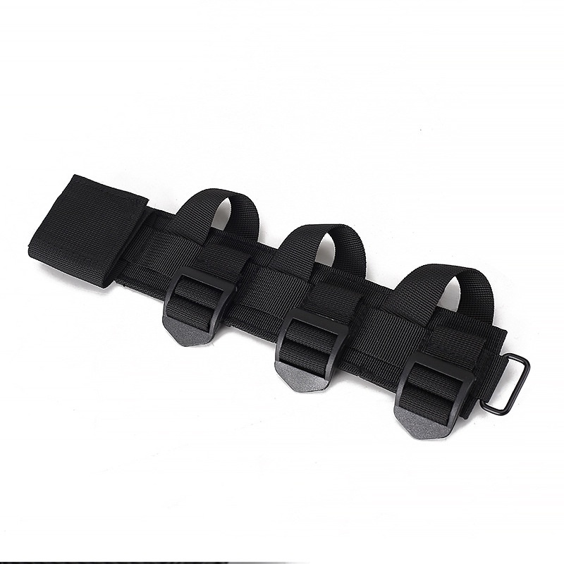 Luc ba lô cinch chốt thắt lưng dây đeo chiến thuật molle knife shealth holder adapter phần đính kèm pals camping pouch phụ kiện