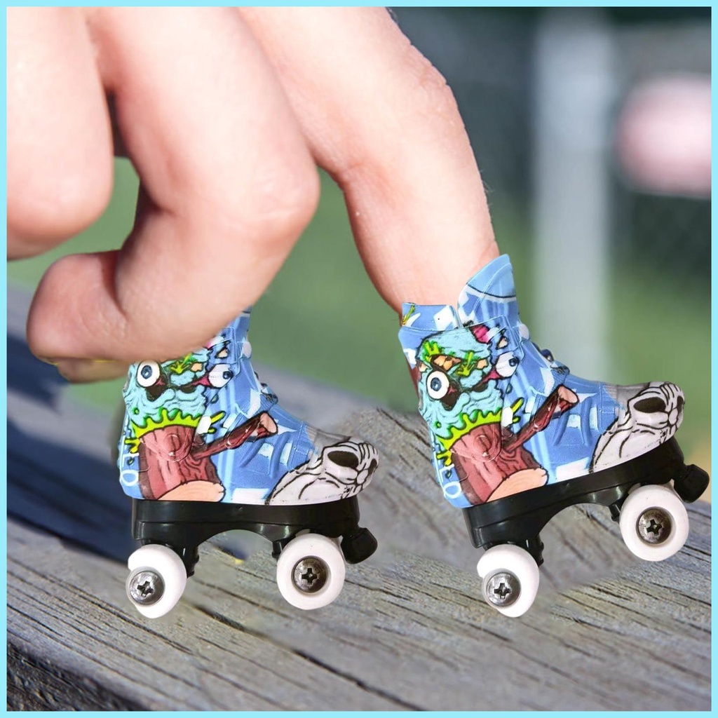 Đồ chơi ván trượt mini fingerboard đồ chơi ván trượt ngón tay nhỏ mini skateboard starter vui nhộn ngón tay thể thao mới lạ tdevn