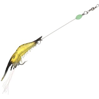 Mồi tôm giả SKYBAITS silicone 75mm để câu cá 5.5g