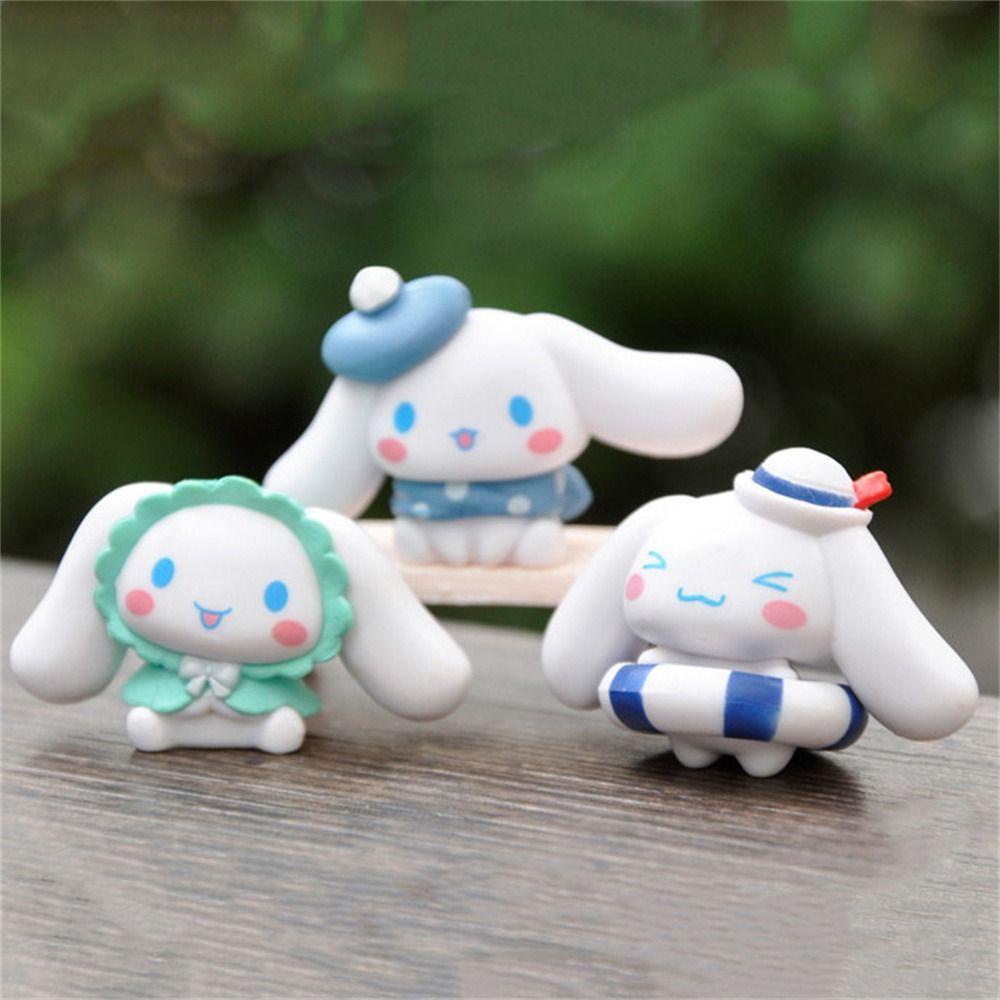 Búp bê đồ chơi MMULCK bằng PVC hình nhân vật Cinnamoroll anime phong cách kawaii dùng trang trí bánh