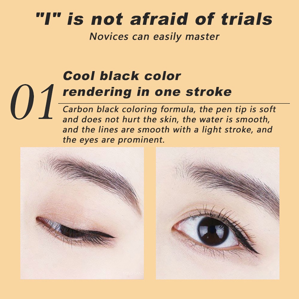 Miss Rose Suanke Bút Kẻ Mắt Dạng Lỏng Nhanh Khô Chống Thấm Nước Transferpoof Nhanh Khô Lâu Dài Siêu Mịn 0.01mm