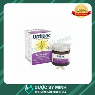 Thực phẩm chức năng Men vi sinh OptiBac Probiotics 30 viên cho phụ nữ