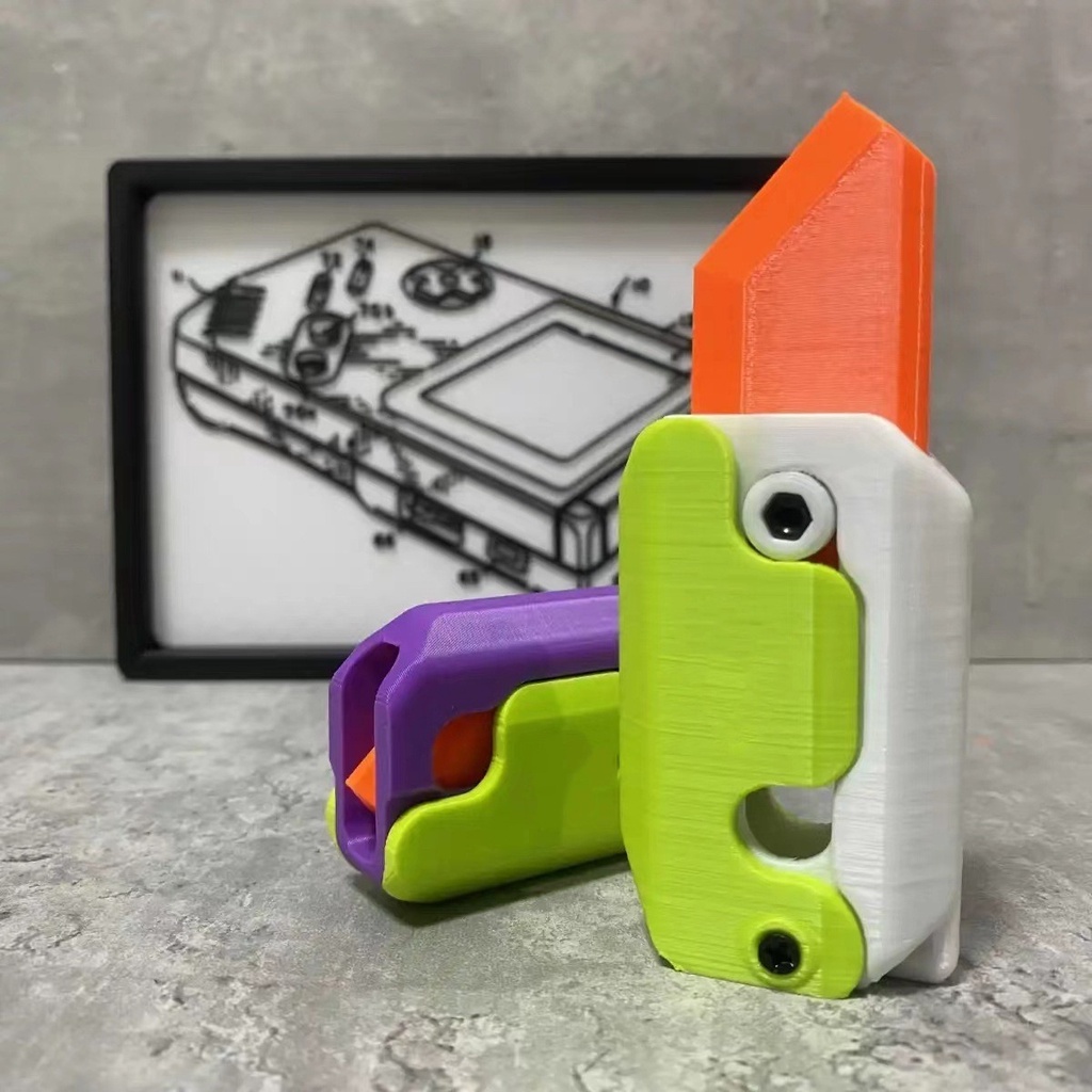 Tiktok Đồ Chơi Mô Hình Con Dao 3d Nhỏ Nhắn Dễ Thương Dùng Làm Quà Tặng Cho Học Sinh