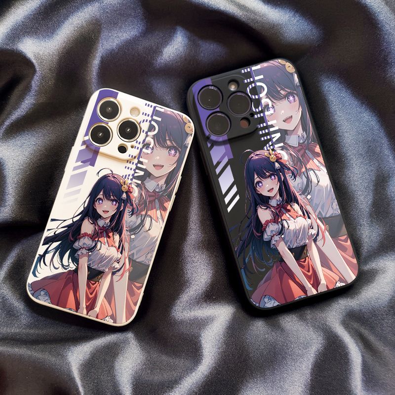 Oshi no Ko Hoshino Ai Compatible iPhone 13 Apple 14pro Case Two-Dimensional Anime Peripheral