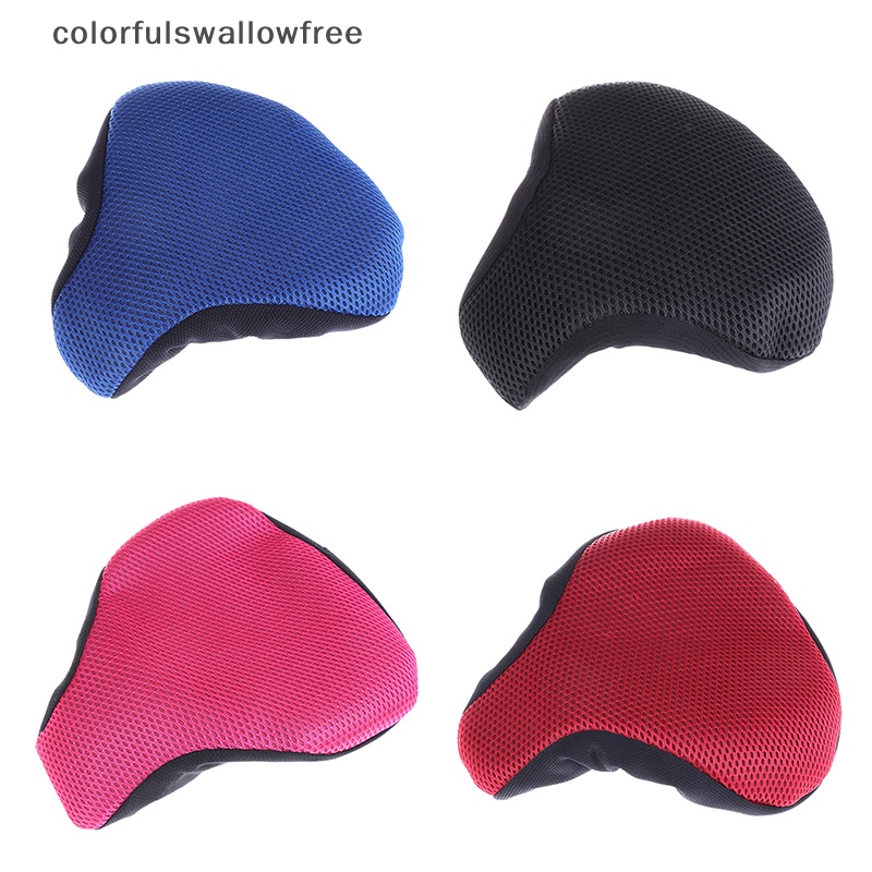Colorfulswallowfree 1pc yên xe đạp bọc ghế ngồi đạp xe đệm yên xe đạp cho xe đạp abc