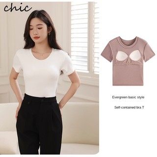 M-2xl women bra-t with chest pad modal + cotton t-shirt nightwear