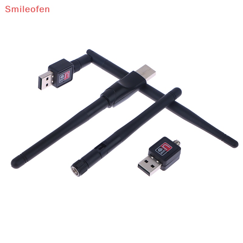 Thẻ điều hợp wifi mini 150 mbps 2dbi pc antenna dongle 2.4g usb card mạng ethernet bộ phát wifi bộ thu hộp set-top mới
