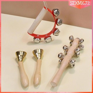 Bộ nhạc cụ Chuông tay Đồ chơi âm nhạc Quà tặng sinh nhật cho trẻ mới biết đi
