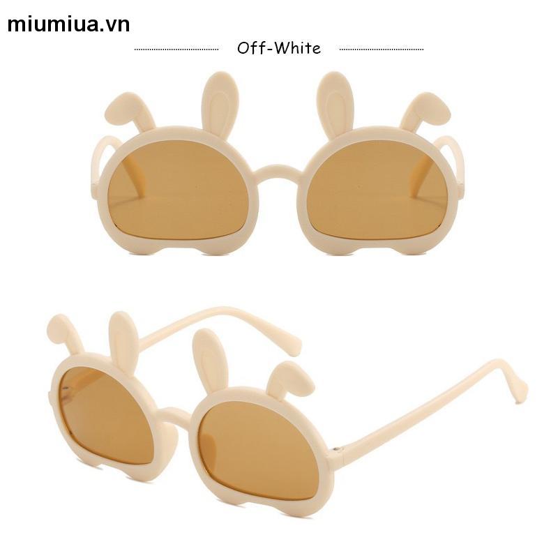 Miumiua🔮Dễ Thương Kính Mát Phân Cực Chống Tia uv Hình Thỏ Đáng Yêu Cho Bé