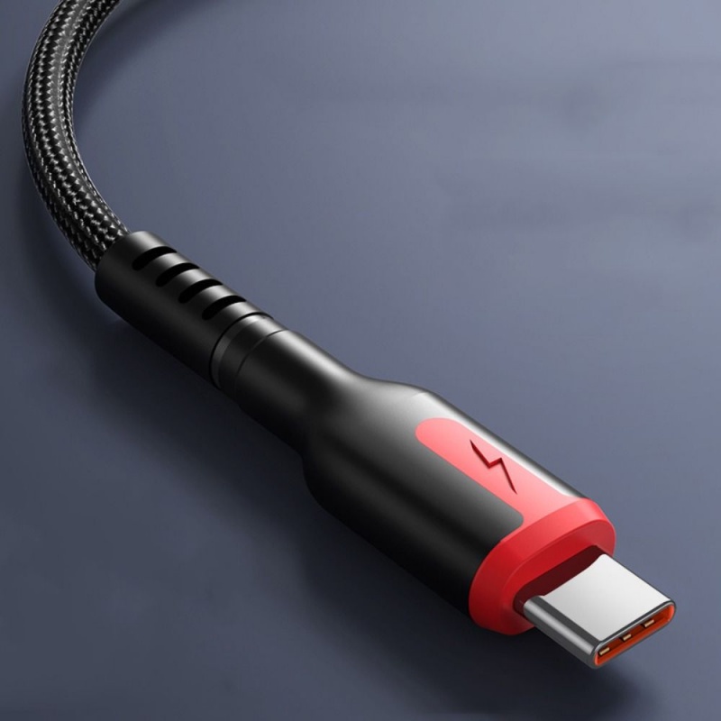 Cáp usb loại c 6a 66w sạc siêu nhanh ngày dây điện thoại micro usb dây sạc cho iphone huawei xiaomi samsung cáp usb c