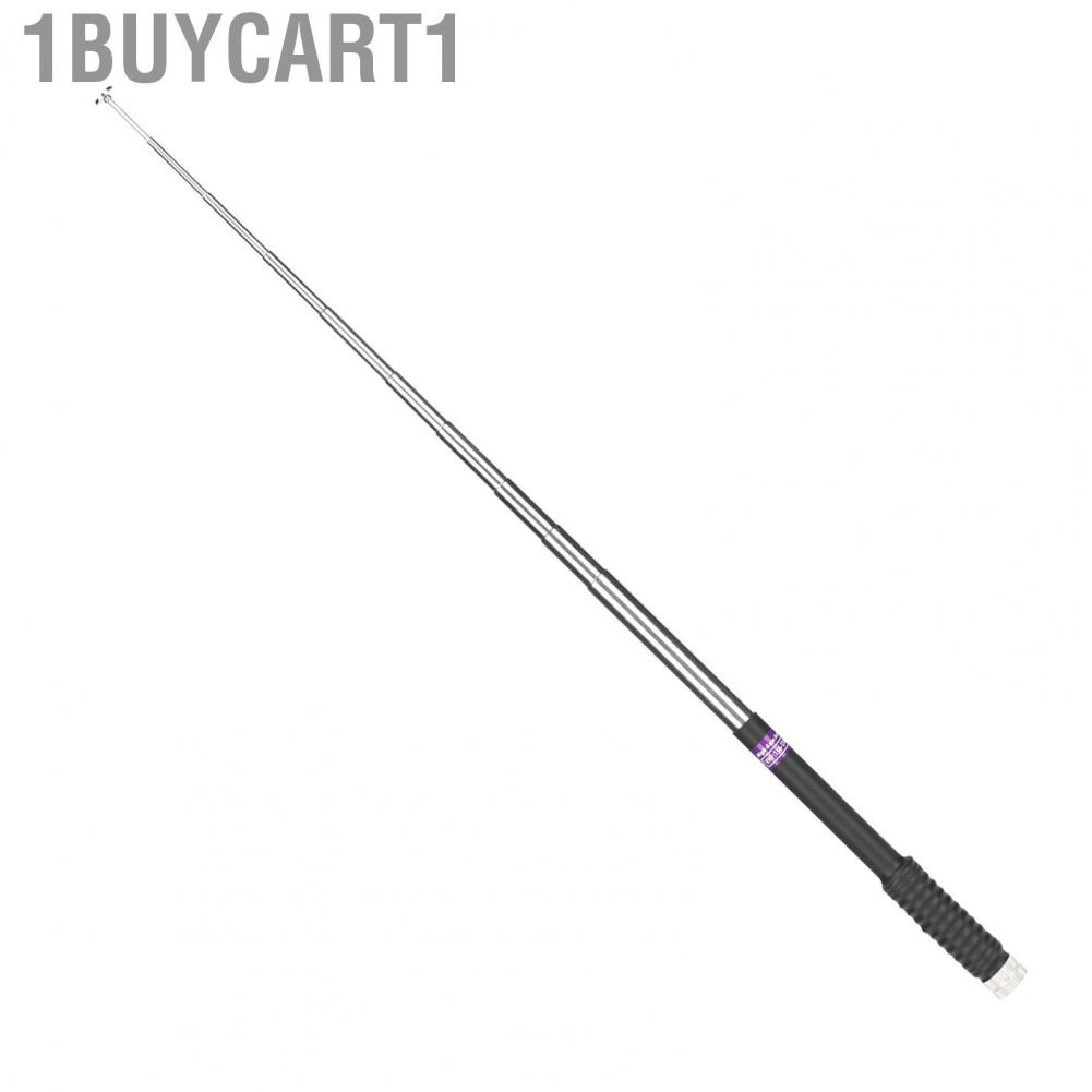 1buycart1 Vertical VHF Telescopic SMA  For VX‑3R VX‑6R FT‑60R VX‑160 VX‑180 VX‑150
