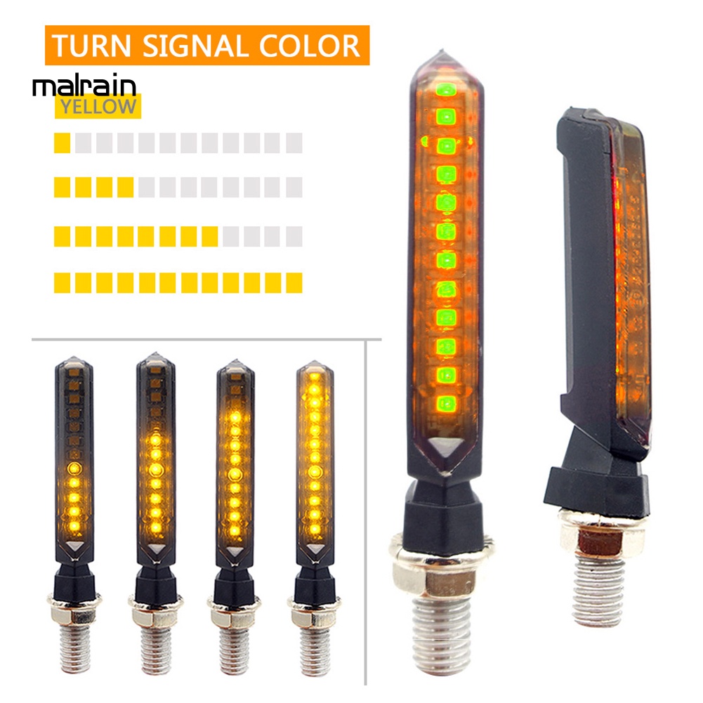 1 Cặp Đèn Xi Nhan 12 Bóng LED Chuyên Dụng Cho Xe Mô Tô