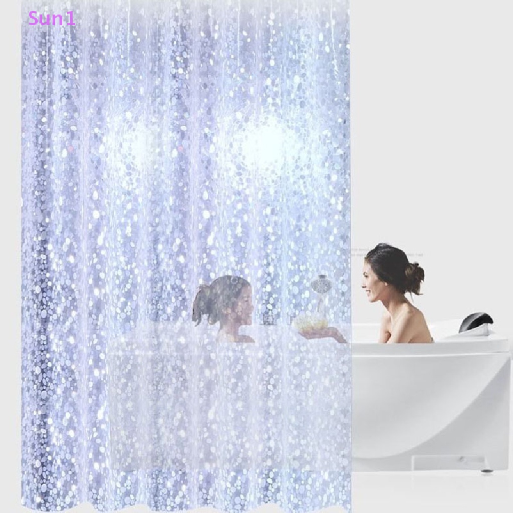 Rèm Che Bồn Tắm Chống Nước In Họa Tiết 3D Kèm 12 Móc Treo Trang Trí Nhà Cửa