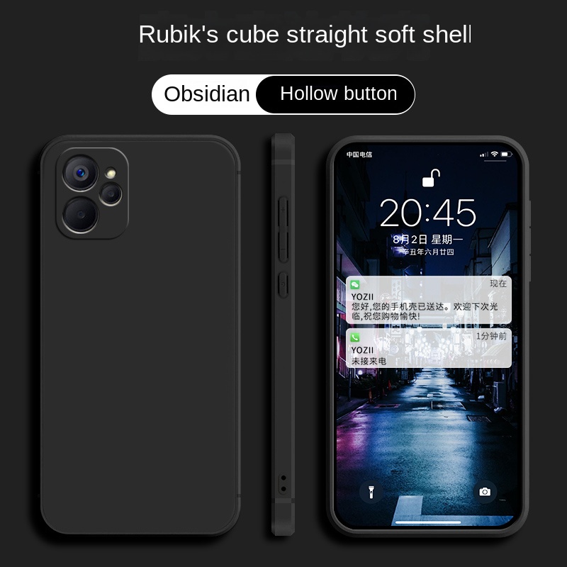 Ốp Điện Thoại Bằng Silicon Màu Kẹo Cho Realme C53 C55 C30S C30