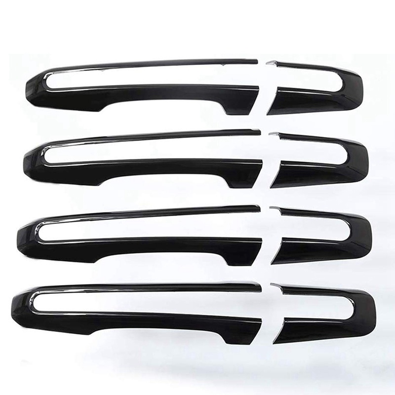 1 Bộ 2 Khung Dán Trang Trí Hộp Tỳ Tay / Cửa Xe Hơi Kèm 1 Khung Dán