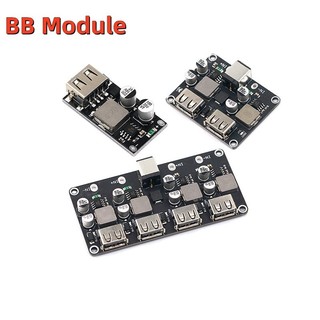 Bảng mạch hạ áp usb qc3.0 qc2.0 dc 6-32v 9v 12v 24v sang sạc nhanh 5v