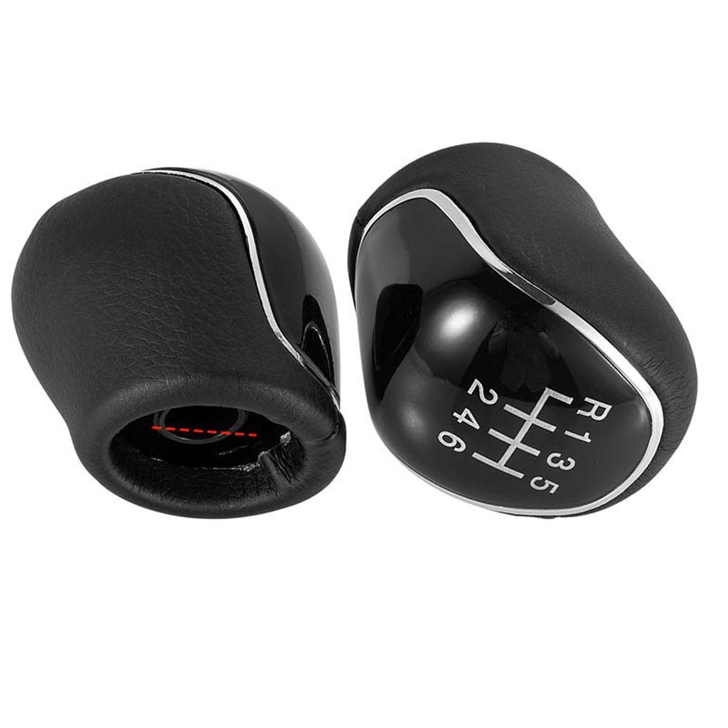 Tay Nắm Cần Số Bằng Da 6 Tốc Độ Chuyên Dụng Cho Xe Hơi LLKQQ ​​Phụ Kiện Chuyên Dụng Cho Xe Hơi Ford S-Max C-Max Kuga Galaxy Mondeo 4 Mk4