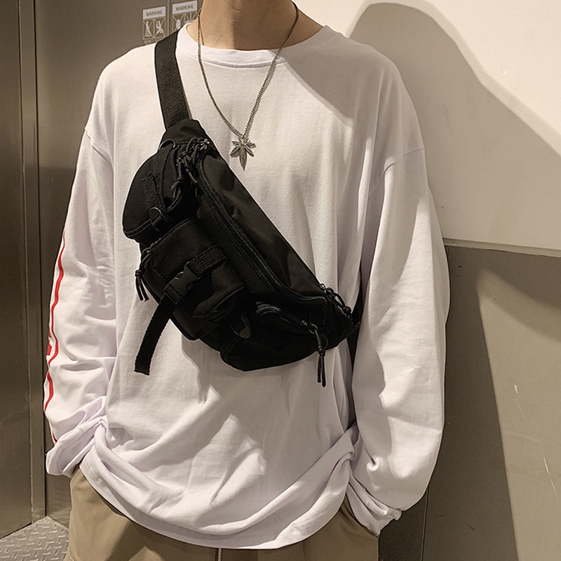 Túi Đeo Chéo Ngực Phong Cách Thể Thao Nhật Bản Cho Nữ