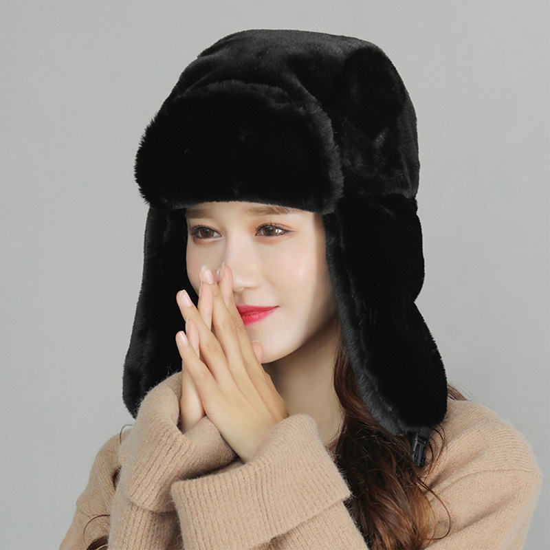 Nón Len Trùm Tai Giữ Ấm Màu Sắc Thời Trang