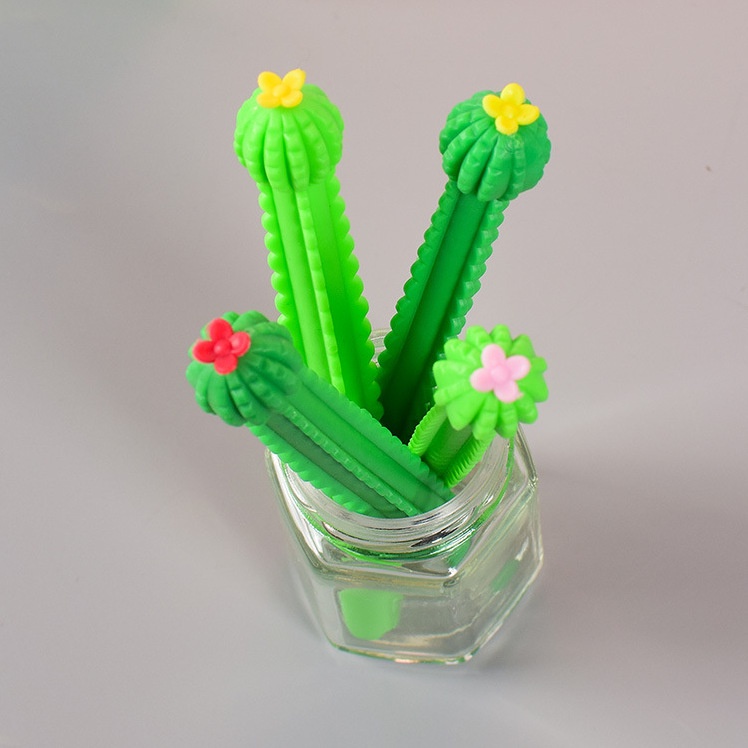 Sáng Tạo Hoa Xương Rồng Bút Bút Gel Màu Đen 0.5 Mm Chữ Ký Bút Văn Phòng Phẩm Đồ Dùng Học Sinh Văn Phòng Phẩm Quà Tặng Giải Thưởng 1 Bút