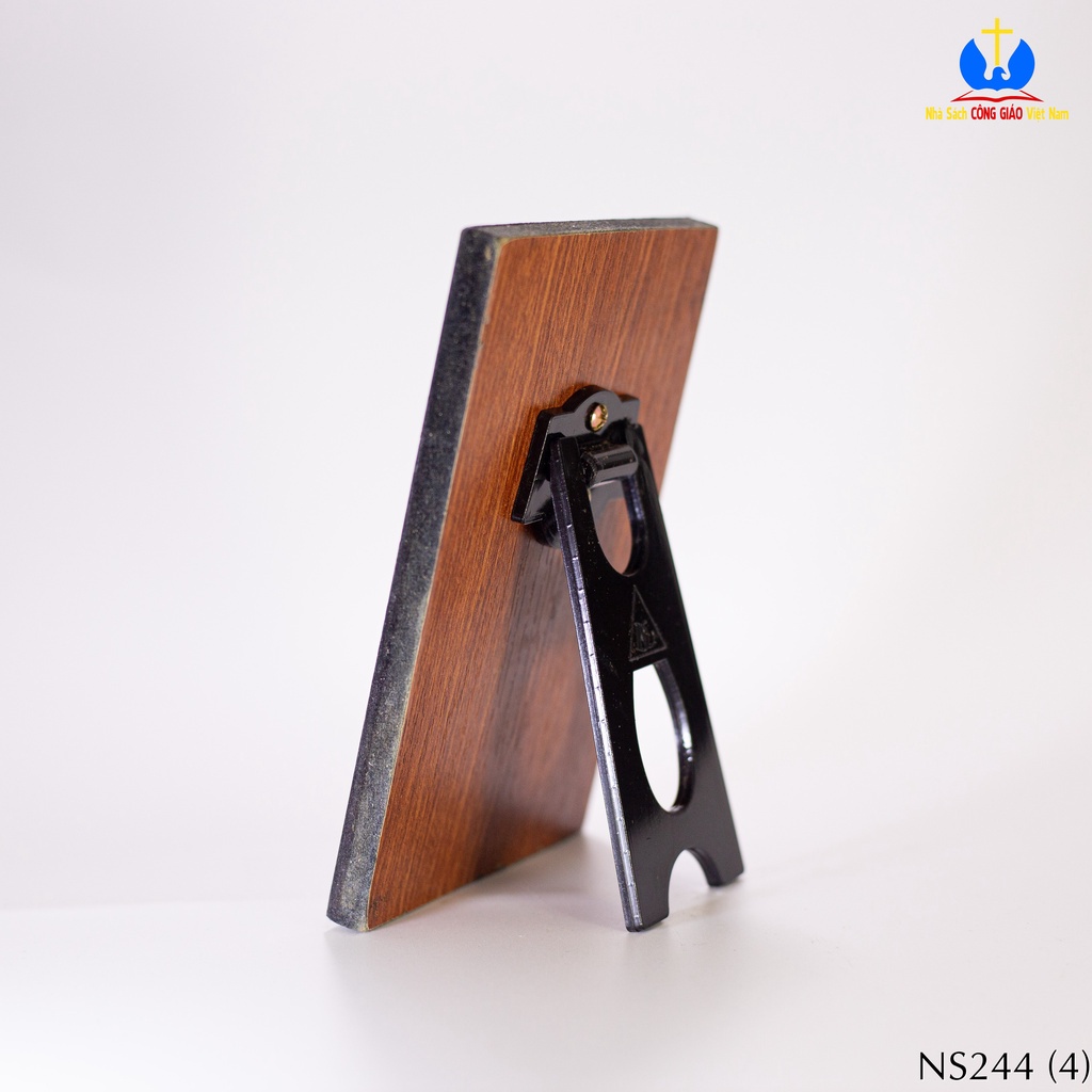 Khung ảnh Đức Mẹ ban ơn 10x15cm để bàn NS244-1 - Quà tặng Công Giáo, lễ quan thầy, sinh nhật