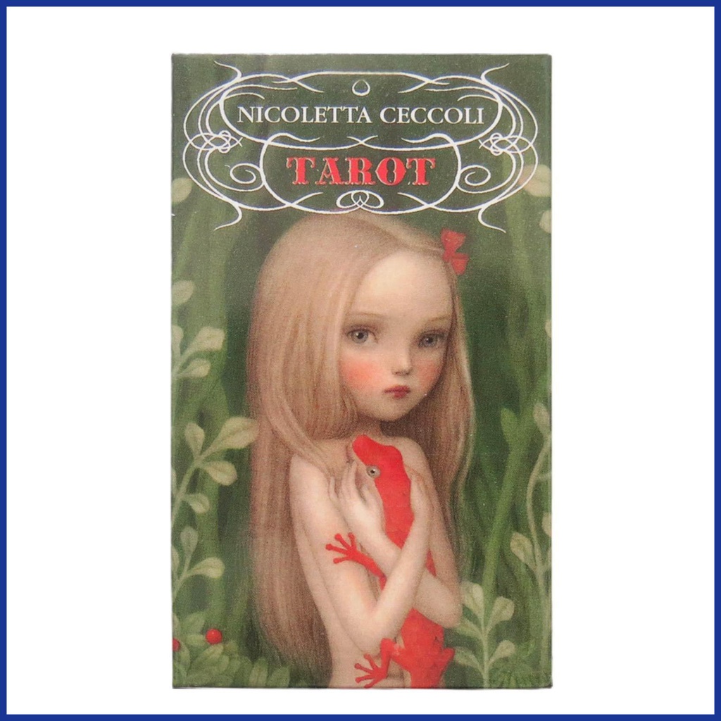 Phiên bản tiếng anh nico letta ceccoli tarot cards oracle decks party favor divination table board game for fortune aiavn