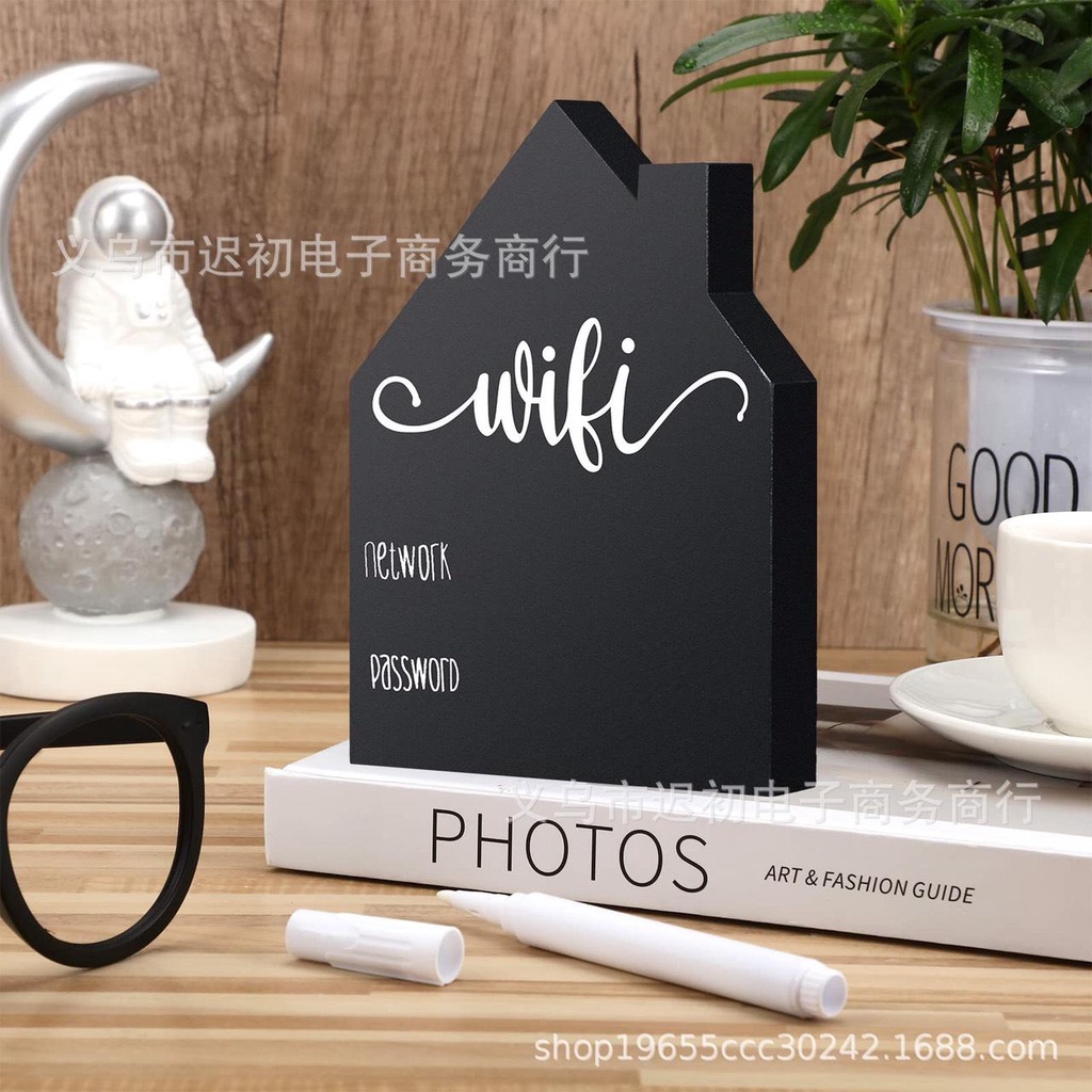 BẢNG ĐEN 1 MẶT ĐỦ HÌNH DÀY 4MM DÂY TREO TRANG TRÍ SIÊU XINH T.CRAFT HOUSE