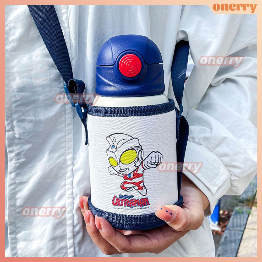 Ultraman Cốc Giữ Nhiệt Cho Trẻ Em Bình Nước Ống Hút Hoạt Hình Bằng Thép Không Gỉ 316 Tiện Lợi Cho Học Sinh Máy Làm Mát Cà Phê Thể Thao Ice Master Onerryvn