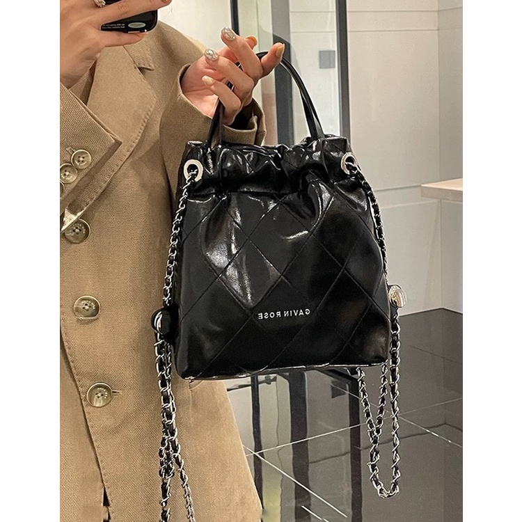 Ba Lô Đeo Vai Cỡ Lớn Đính Kim Cương Giả Dễ Phối Đồ