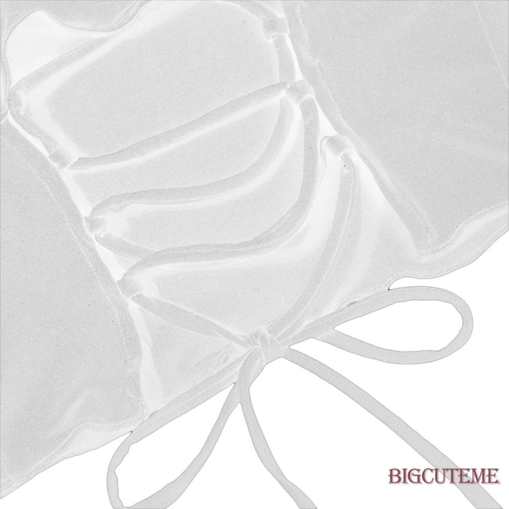 Áo Croptop Tay Ngắn Cổ Tròn Màu Trắng / Đen Thời Trang Mùa Hè Cho Nữ