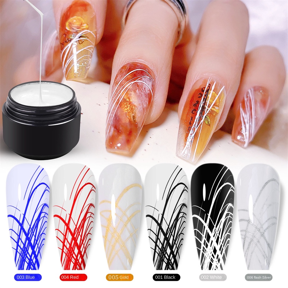 Keo sơn móng nhện ANNIES kéo sợi lụa nhẹ trang trí nghệ thuật sáng tạo DIY