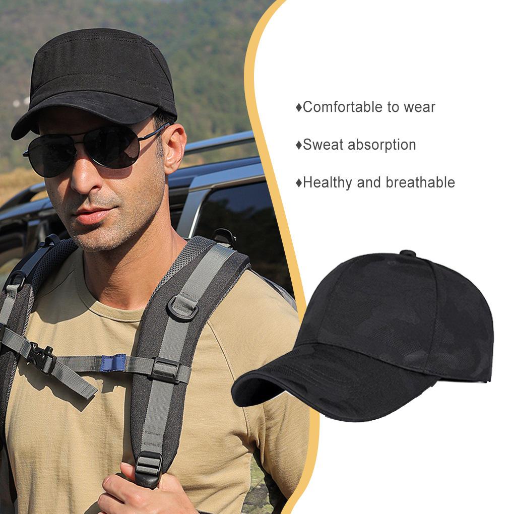 Mũ Bóng Chày Unisex Bằng Cotton Chống Nắng Có Thể Điều Chỉnh Được