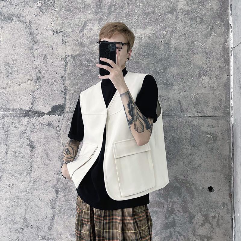 Áo Thun Ba Lỗ Dáng Rộng Phong Cách Hàn Quốc Thời Trang Mùa Thu Cho Nam M-2Xl 3 Phong Cách