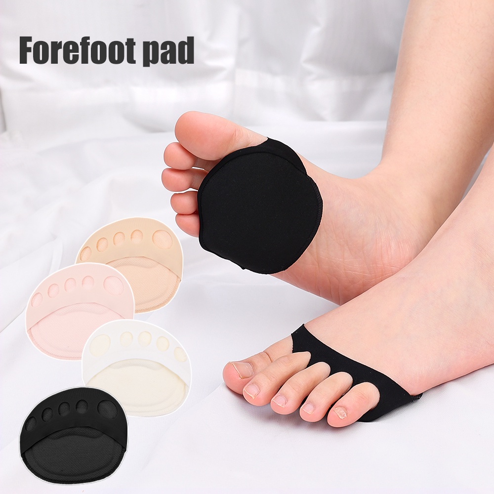 Vớ Xốp Mềm Màu Trơn Lót Giày Cao Gót Hở Ngón Cho Nữ