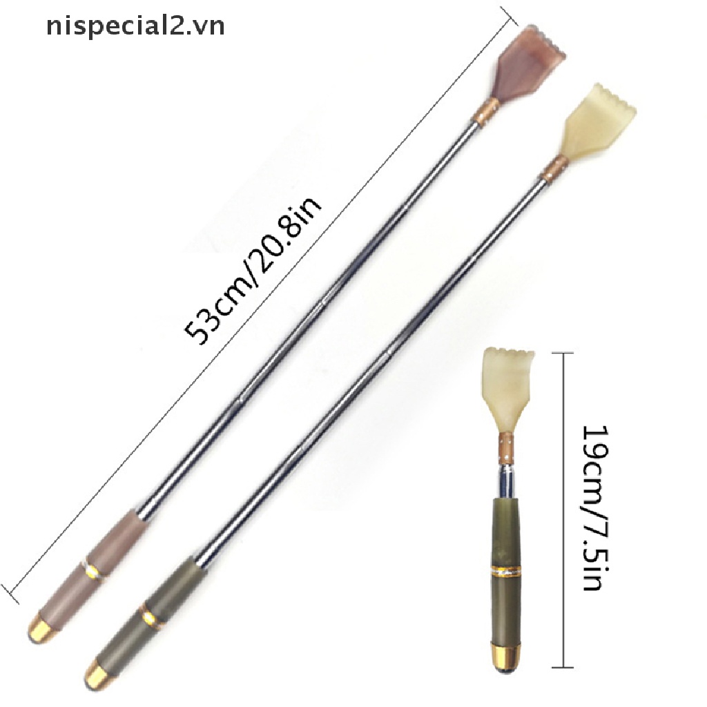 Cây Gãi Lưng &amp; Massage Tay Cầm Kéo Dài Có Thể Thu Gọn