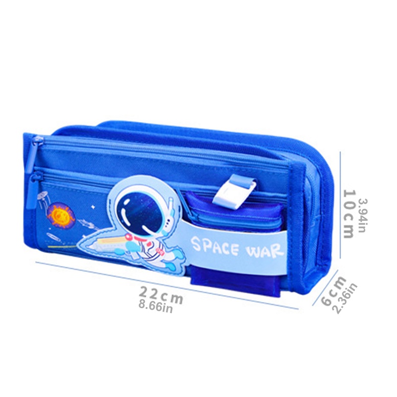 Hộp Đựng Bút Nhiều Ngăn Sức Chứa Lớn Cho Bé Trai Tiểu Học