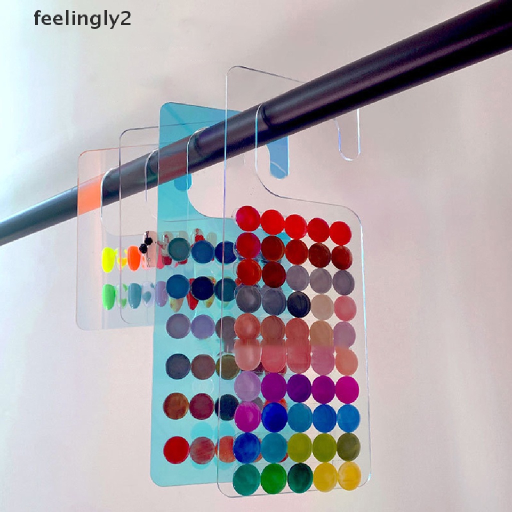 Bảng Trưng Bày Móng Tay Giả Bằng Acrylic Trong Suốt Cực Quang