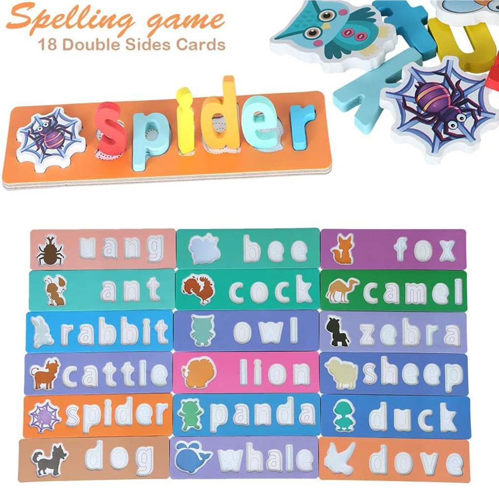 Bộ Đồ Chơi Bảng Chữ Cái Bằng Gỗ Giáo Dục Sớm Cho Bé