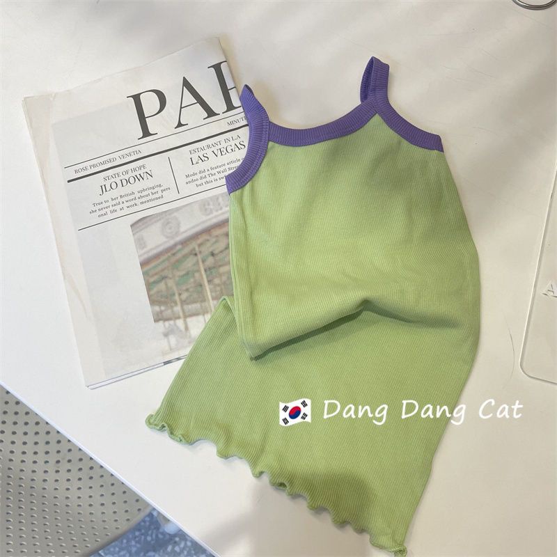Đầm Sát Nách Mùa Hè Mẫu Mới Cho Bé Gái
