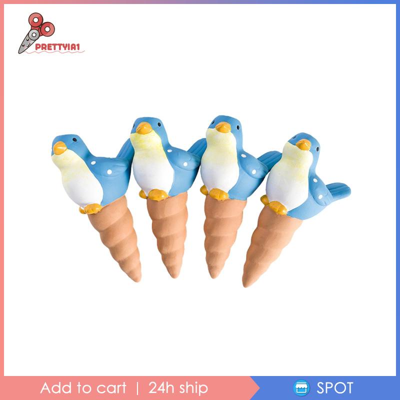 1 [Prettyia1] 4 Dụng Cụ Tưới Nước Nhỏ Giọt Thiết Thực Cho Vườn Cây Bonsai Ngoài Trời