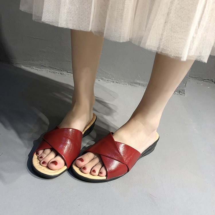 ZTAIXIELUA Dép Sandal Đế Xuồng Mẫu Mới size 36-42 Thời Trang Mùa Hè Cho Nữ