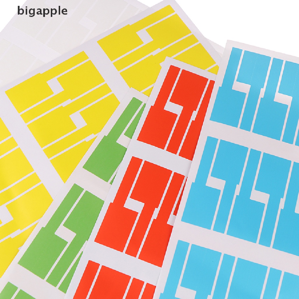 Tấm 30 Miếng Dán Nhiều Màu Chống Thấm Nước Để Nhận Dạng Dây Cáp Tiện Dụng