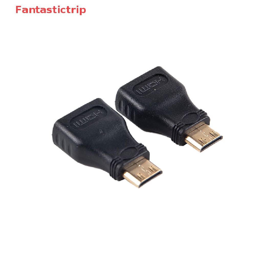 Cáp Chuyển Đổi 3.4 * 2CM Mini Màu Đen Sang Ổ Cắm Tiêu Chuẩn Mạ Vàng 1080P Tiện Dụng
