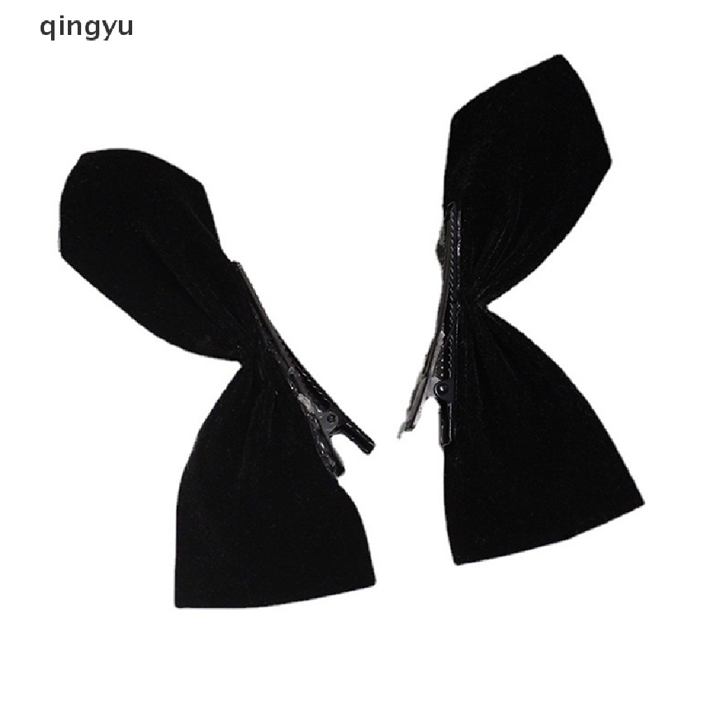 Bộ 2 Kẹp Tóc Màu Đen Xinh Xắn Cho Bé Gái